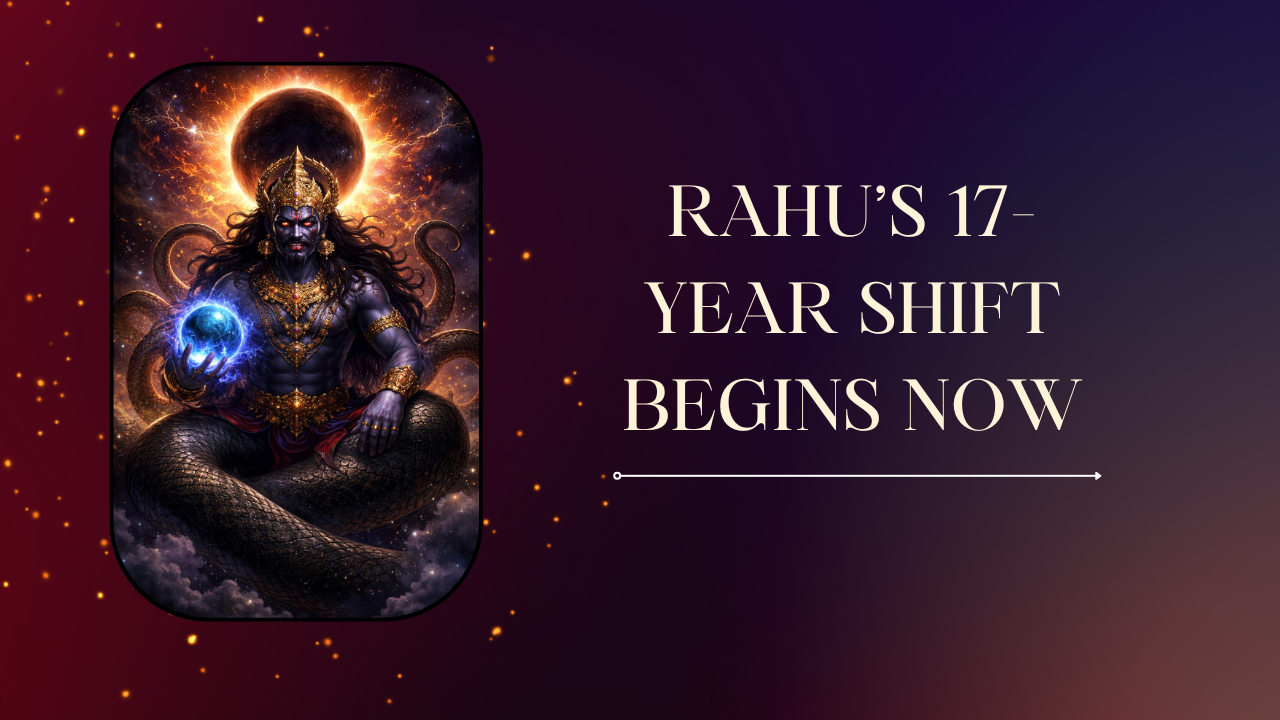 After 17 Years, Rahu Changes Direction This Year — These Zodiac Signs Gain the Biggest Advantage