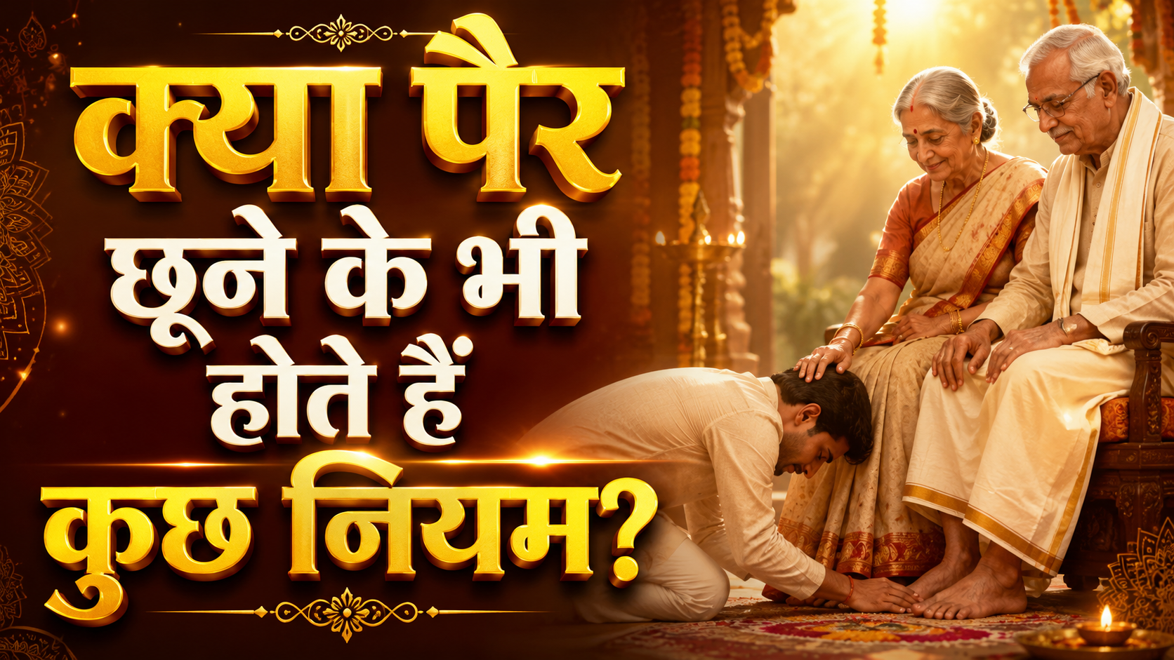 Kya Pair Chhoone Ke Bhi Hote Hain Kuch Khaas rules?