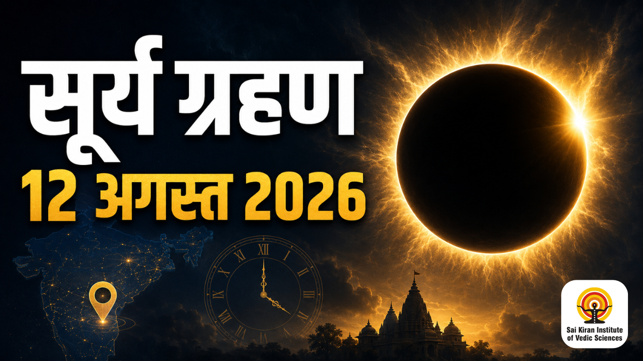 Surya Grahan 12 August 2026: Tareekh, Samay, Sutak Kaal aur Bharat Mein Drishyata
