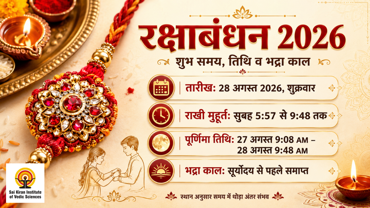 Raksha Bandhan Muhurat 2026: Shubh Samay, Tithi aur Bhadra Kaal ki Puri Jaankari